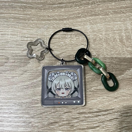 ZZZ Acrylic Block Charm