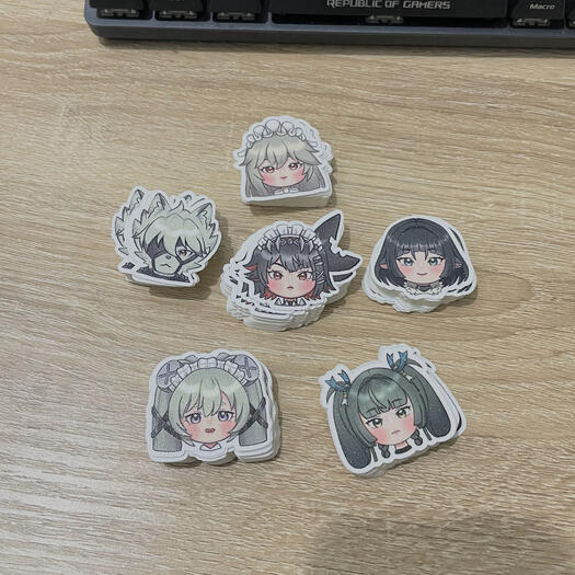 ZZZ Stickers