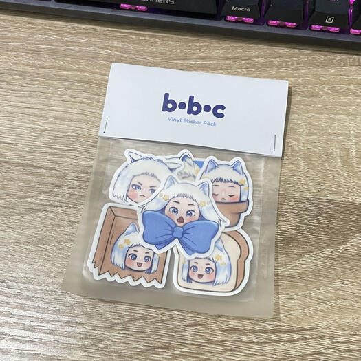 (original) b•b•c sticker set